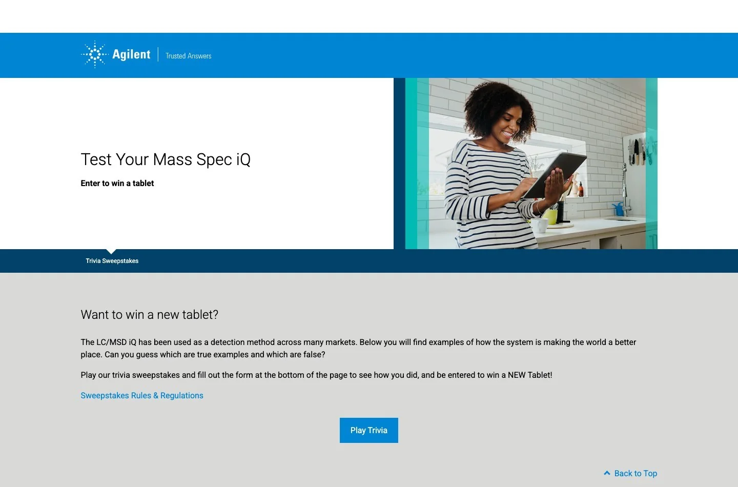 IQ Trivia Sweepstakes captured project preview