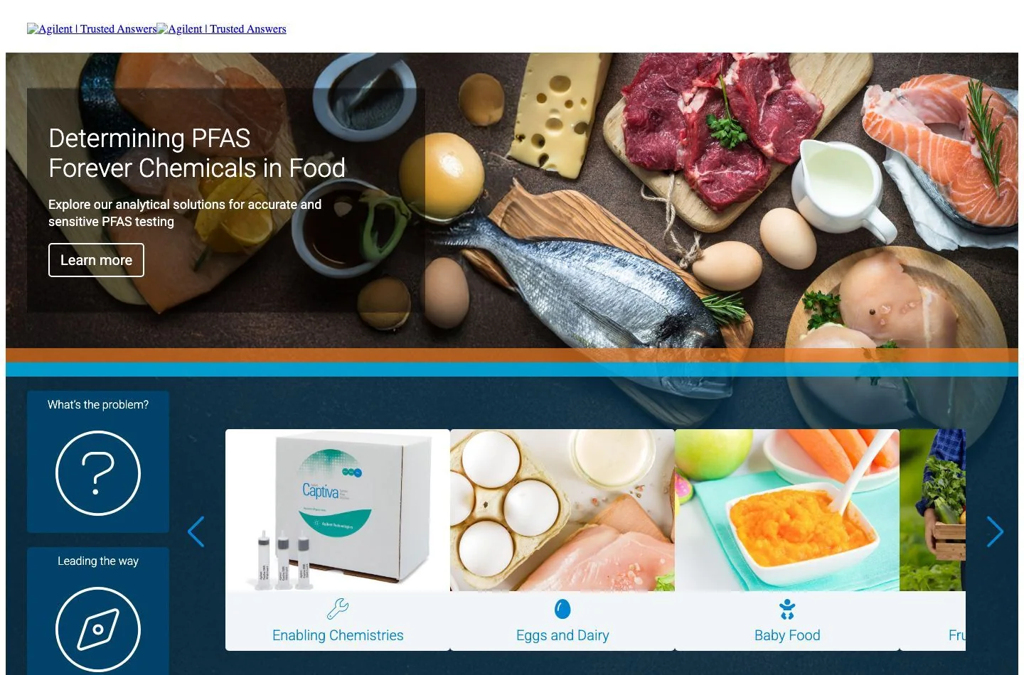 PFAS in Food captured project preview